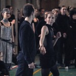 Danseurs en répétition pour le spectacle "L'ile du Paon Flamboyant" au Zénith d'Amiens, avril 2015, produit par l'association Entre-Nous