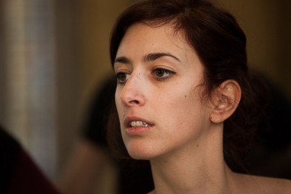 Danseurs en répétition pour le spectacle "L'ile du Paon Flamboyant" au Zénith d'Amiens, avril 2015, produit par l'association Entre-Nous