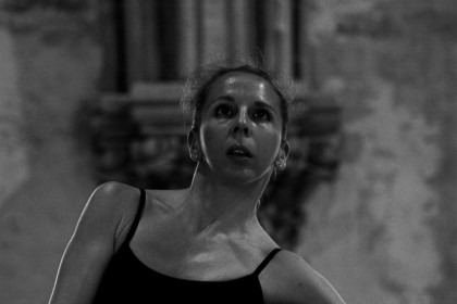 Danseurs en répétition pour le spectacle "L'ile du Paon Flamboyant" au Zénith d'Amiens, avril 2015, produit par l'association Entre-Nous